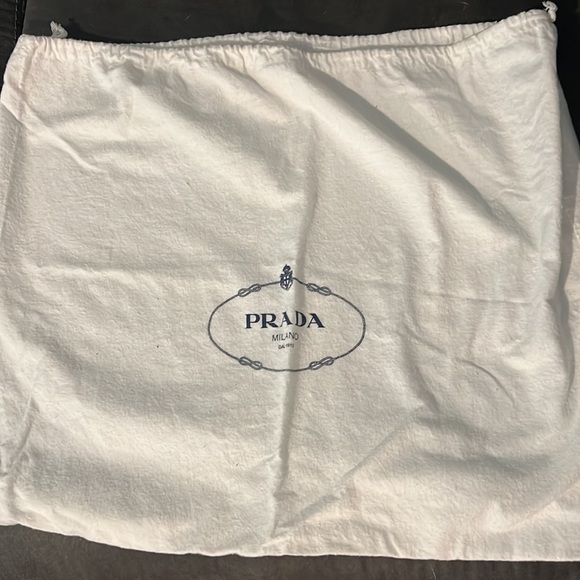 RARE VINTAGE Prada leather/vinyl buckle bag with matching wallet. - Picture 9 of 9